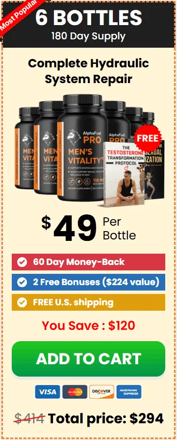 Order AlphaFuel Pro 6 Bottles